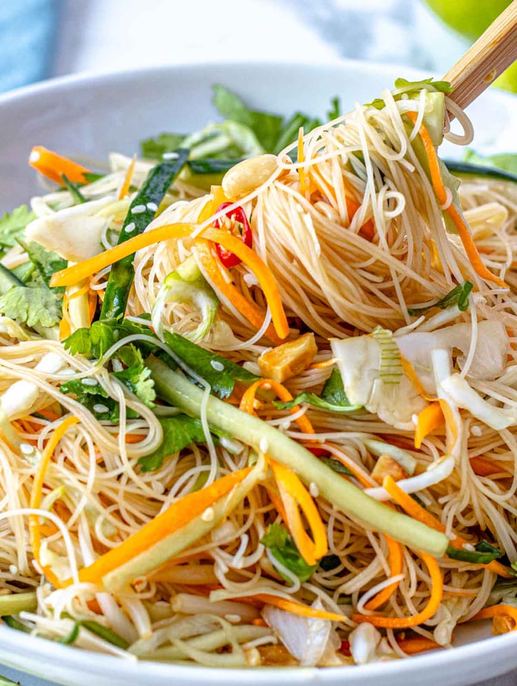 Easy Asian Noodle Salad