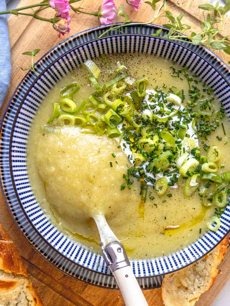 Easy Potato Leek Soup