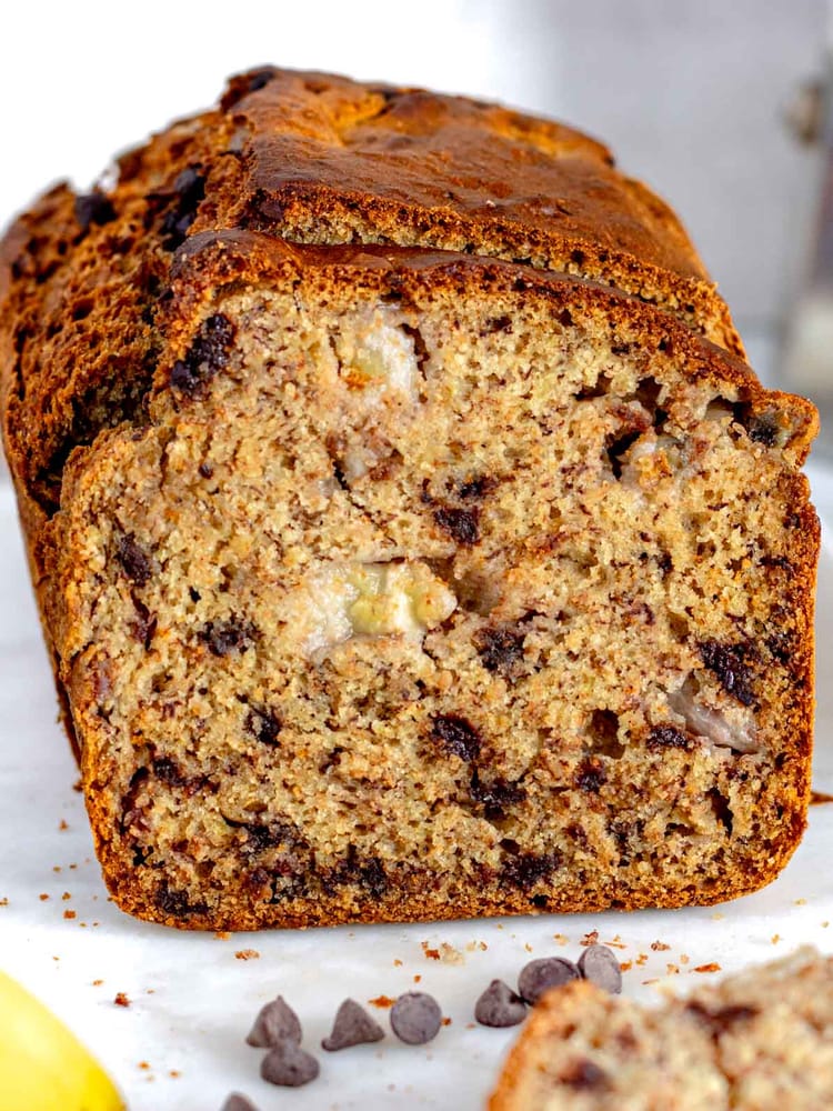 Healthy Banana Bread (reduced sugar)