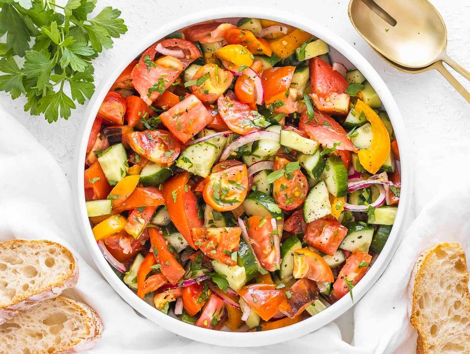 Cucumber Tomato Salad