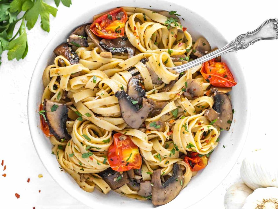 Mushroom Pasta