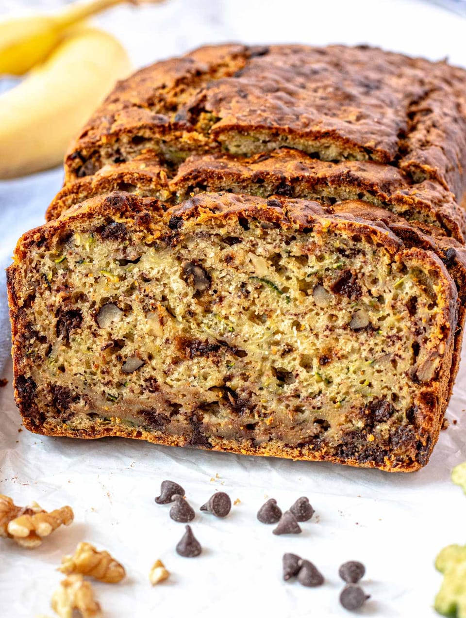 Easy Banana Zucchini Bread