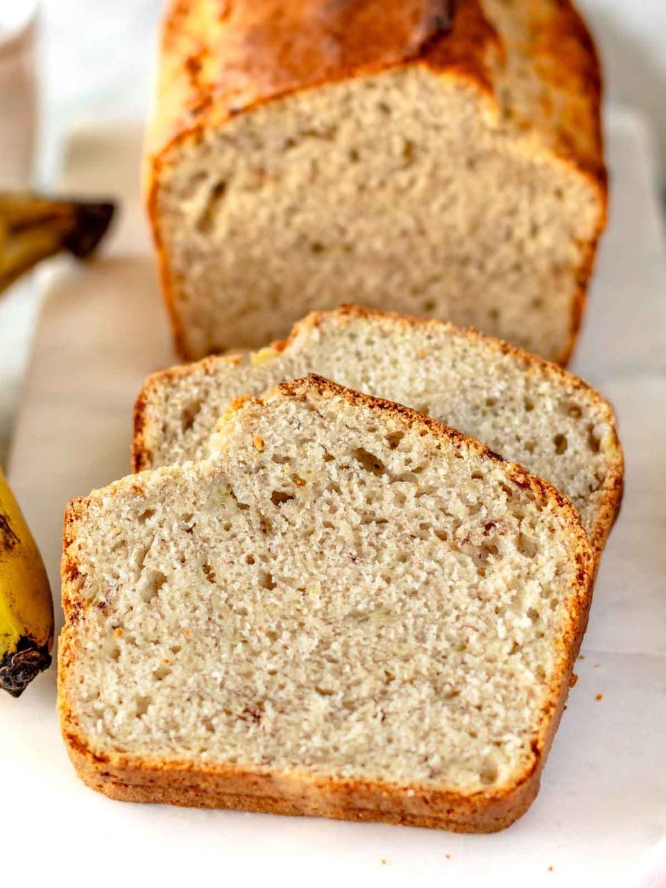 Easy Banana Bread (egg-free)